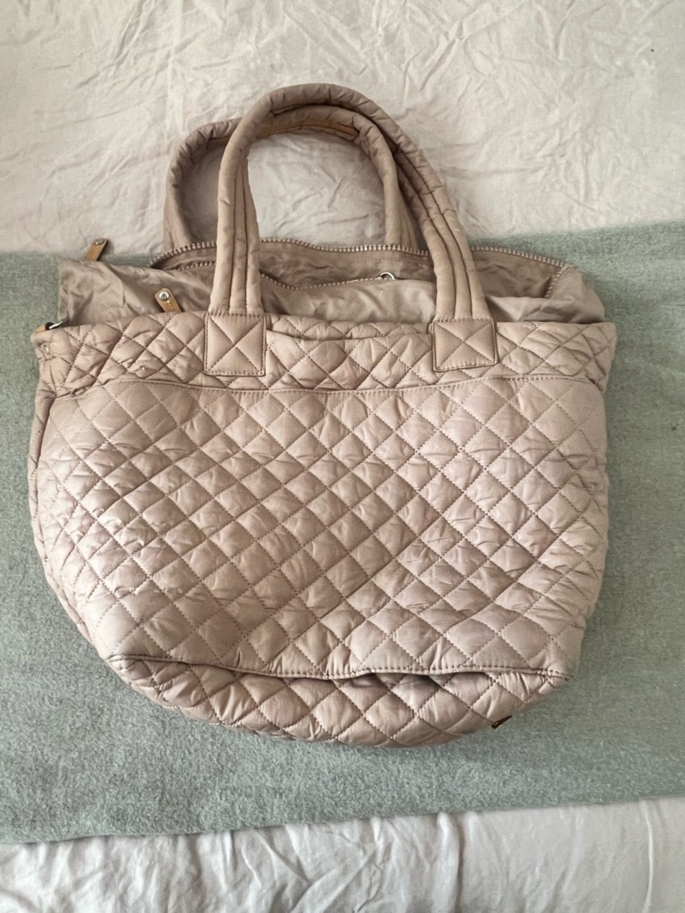 MZ Wallace medium metro delux tote in Dusty Rose - Picture 2 of 6
